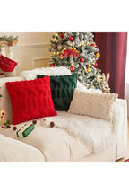 Plush Christmas pillowcase
