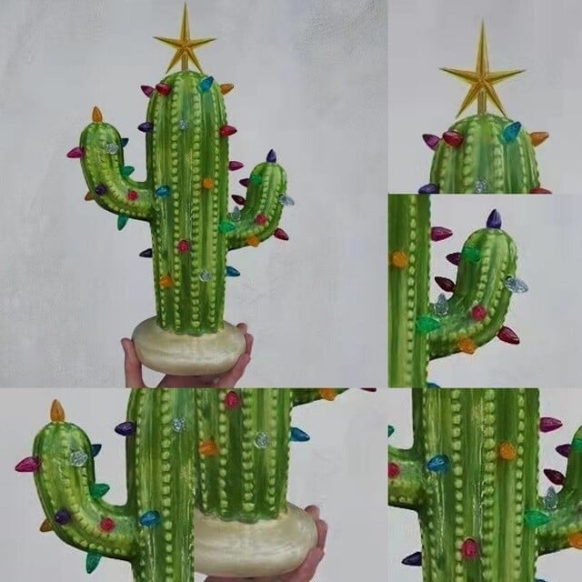 GlowCactus – Simple year-round festive glow without any watering