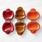 3-piece set dough pocket formers for autumn pastries