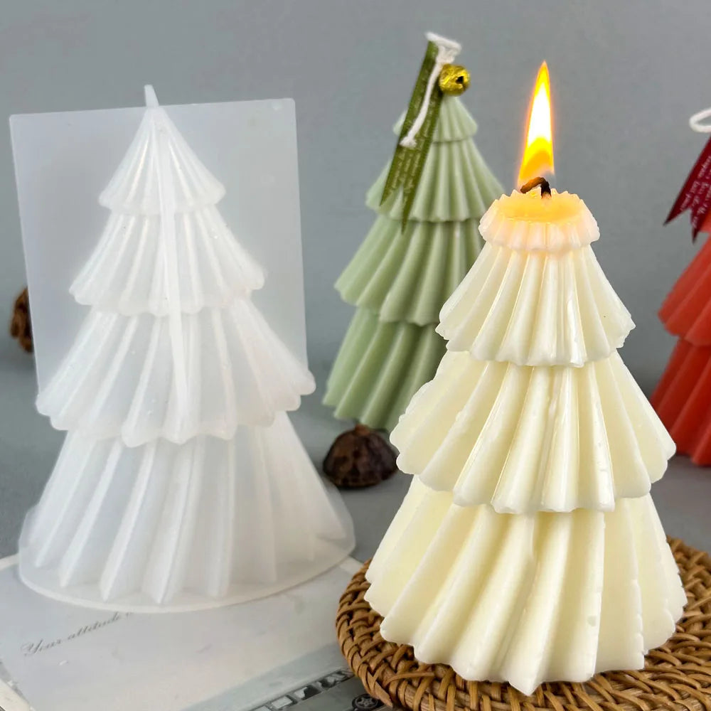 Everlight – Stylish Christmas Tree Candle as DIY Decoration