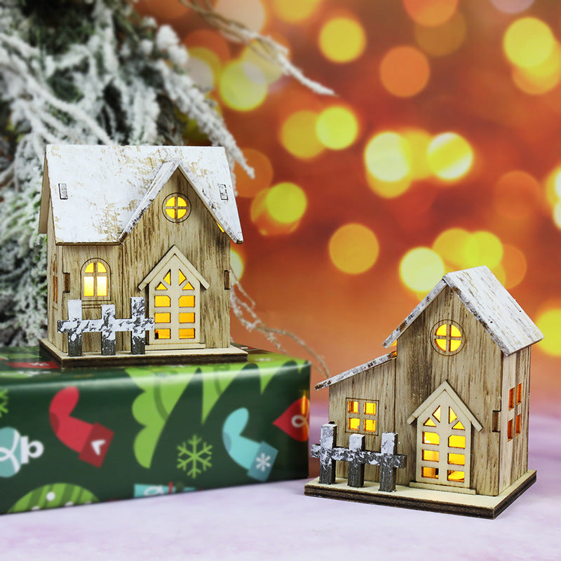 Christmas Lighted House