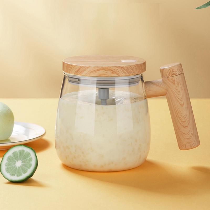 Self-stirring coffee mug