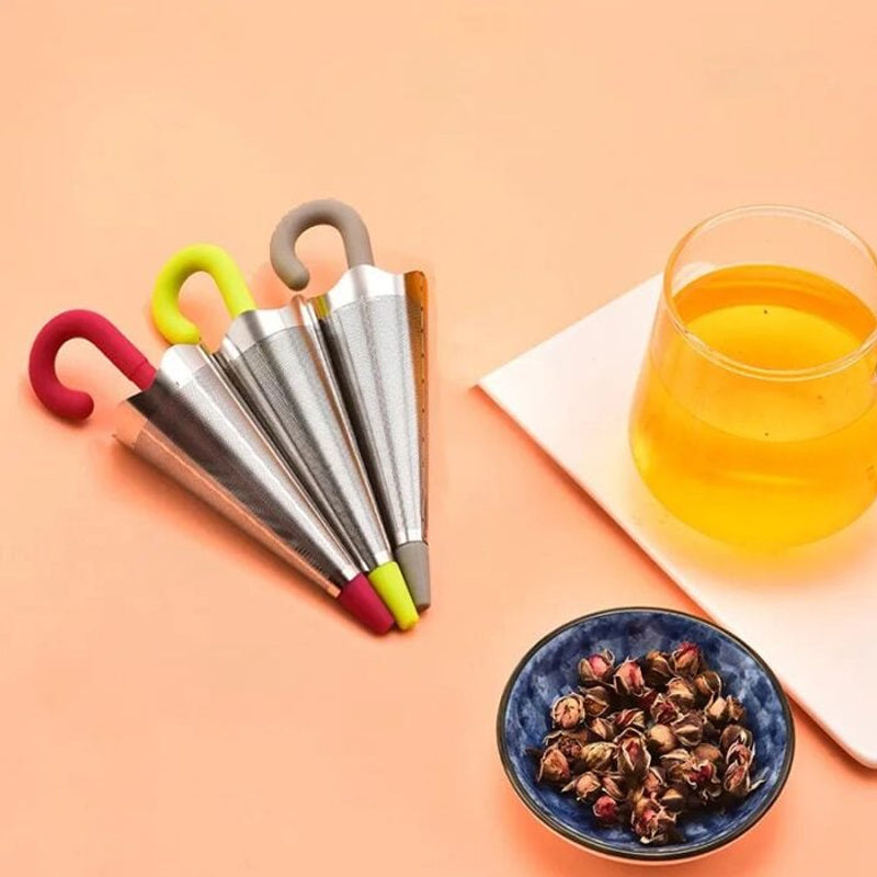 Stainless Steel Tea Strainer Umbrella