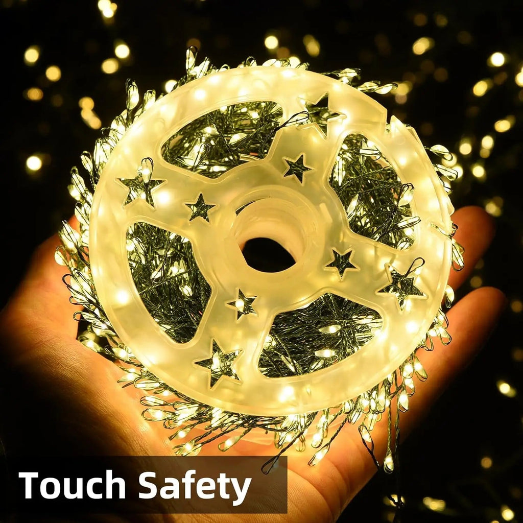LED Firework String Lights Ignisia | With Remote Control | 30–75 m | 900–2000 LEDs | IP65 Waterproof | For Christmas, Halloween & Celebrations