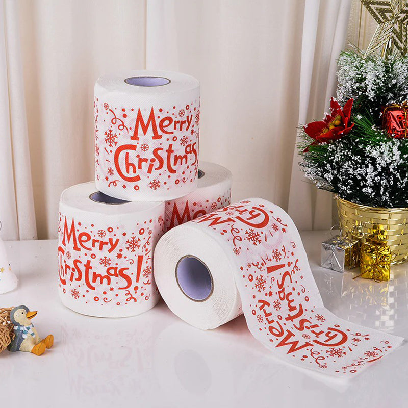 Funny Christmas Toilet Paper