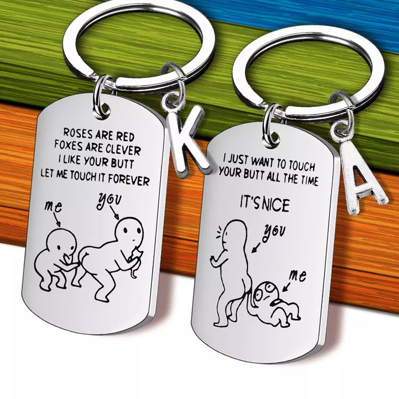 Valentine's Day Spoof Keychain
