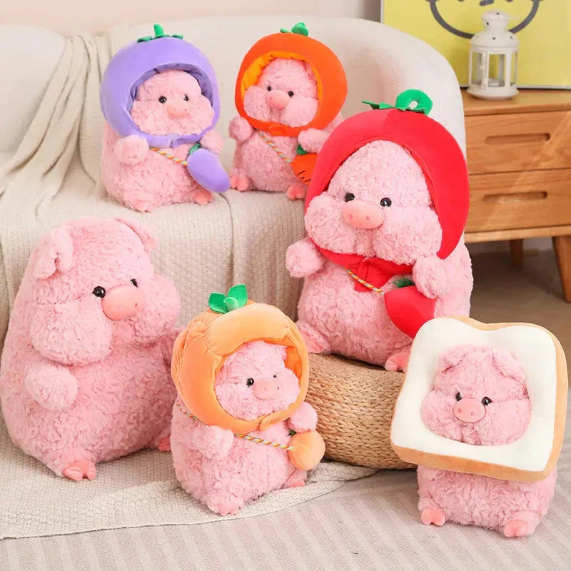 Perfect Piggy Vegetable Cosplay Plush