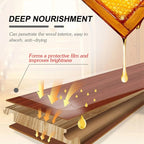 Natural micro-molecular beeswax spray