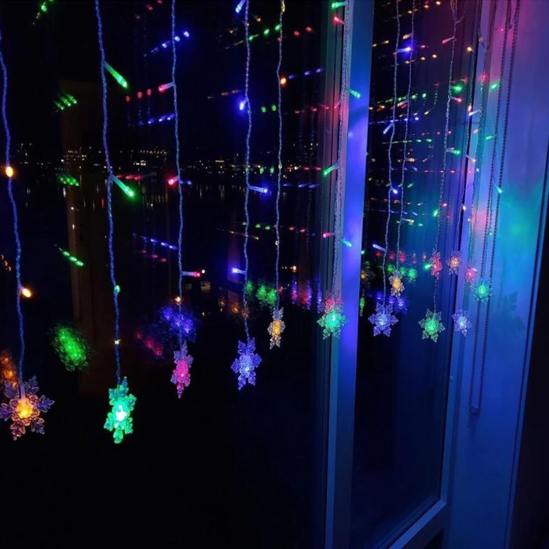 Decorative LED Snowflake Lights