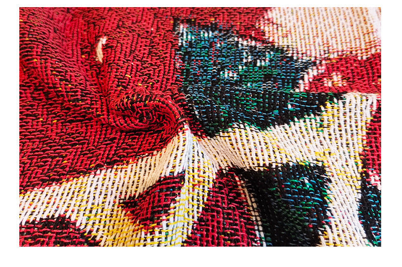 Christmas Tapestry Woven Sofa Full Cover