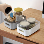 OrganiseerGemak - Set of 10 Wall Storage Boxes for Cosmetics and Snacks