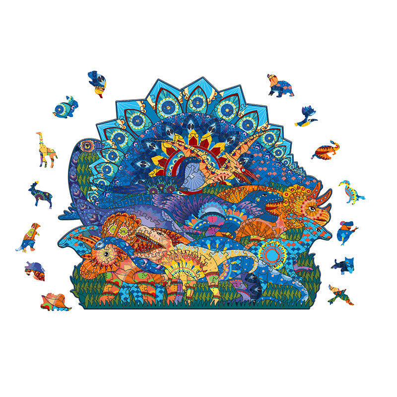 3D Wood Animal Puzzle