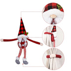 Santa & Elk Christmas Curtain Buckle – Festive Holiday Decor for a Merry Home