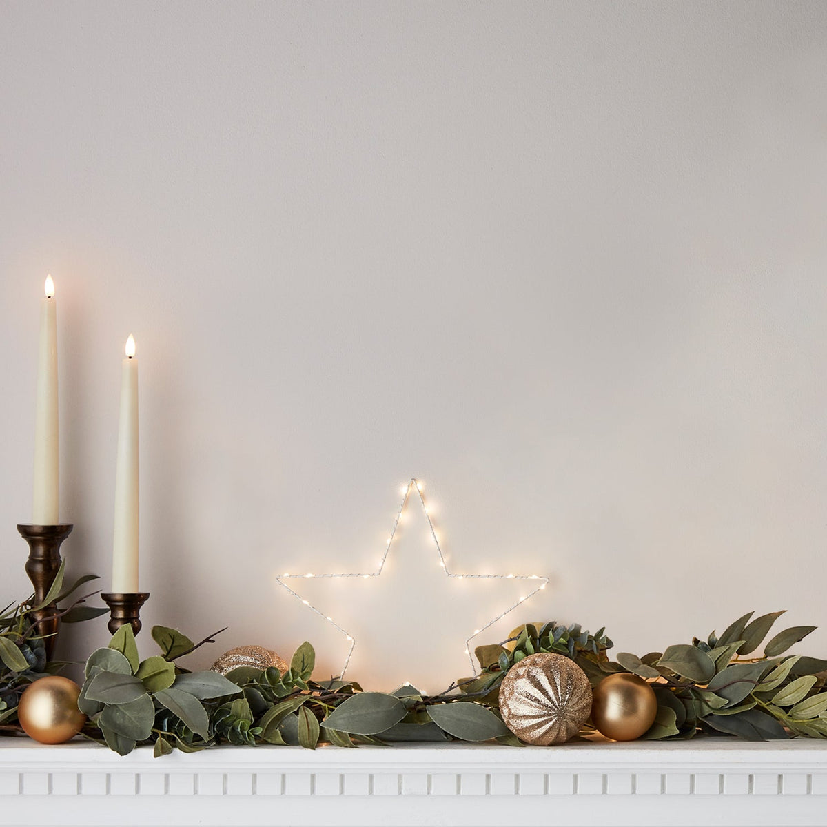 Christmas Decorations Star Window Light