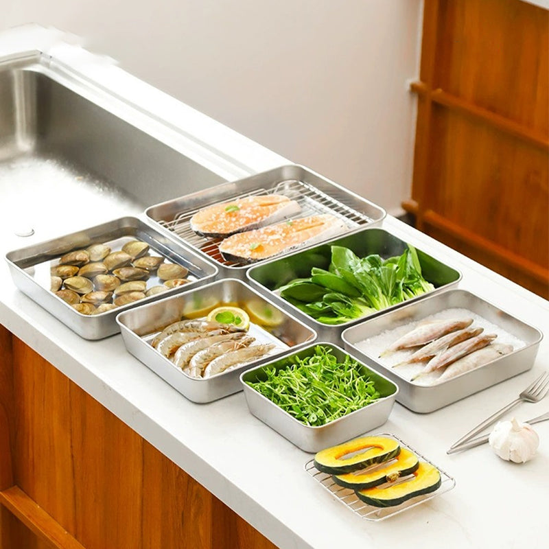 Multi-functional Fruit Bowl made of Stainless Steel