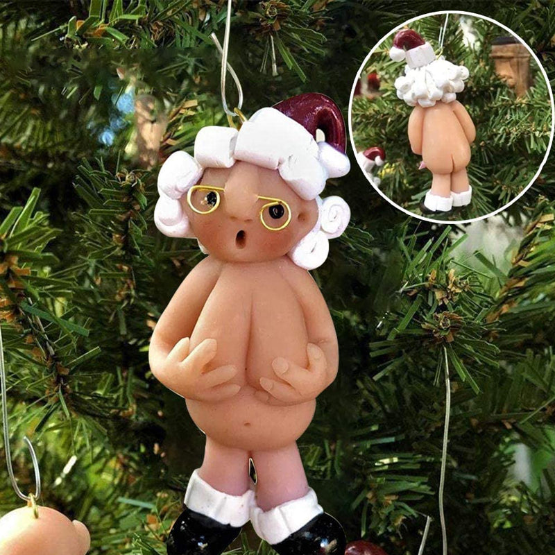 🎄Santa Claus Pendant Resin Christmas Tree Hanging Decoration
