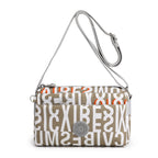 Women's Casual Multi-layer Fashionable Simple Shoulder Bag Made of Nylon