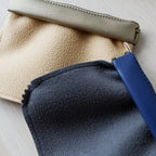 Cosmetic bag made of PU leather