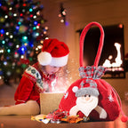 Christmas Gift Bags Zipper Design