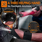 Convenient LED Gloves With Waterproof Lights
