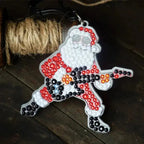 Strass Ornament Keychain Set