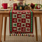 Festive Charm Holiday Table Runner