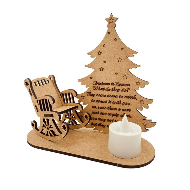 Christmas decoration made of wood