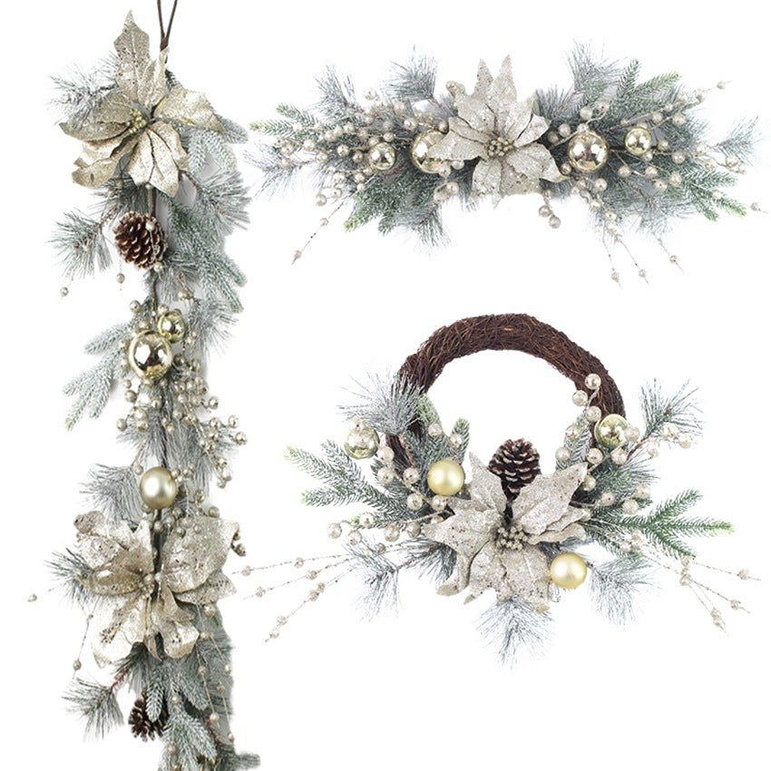 Christmas Wreath, Garland, Swag Christmas Decorations