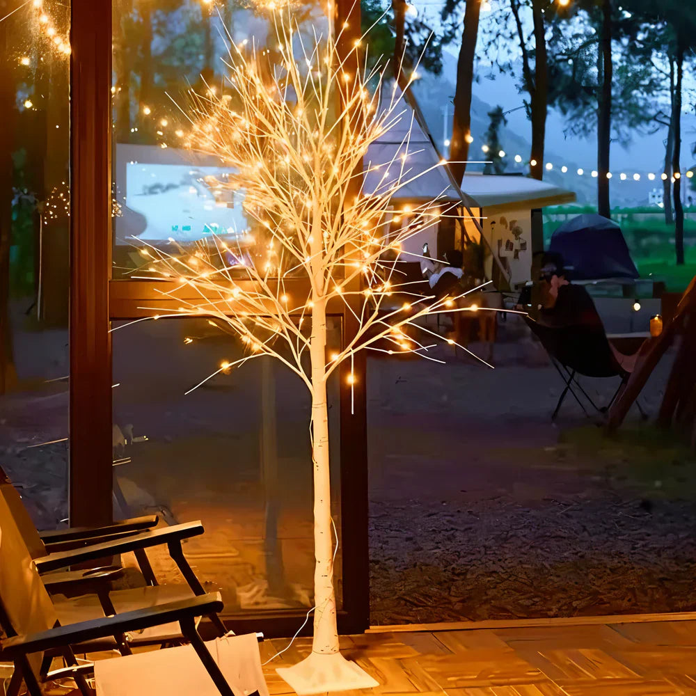 GlowBirch - LED birch tree for the festive charm of Christmas