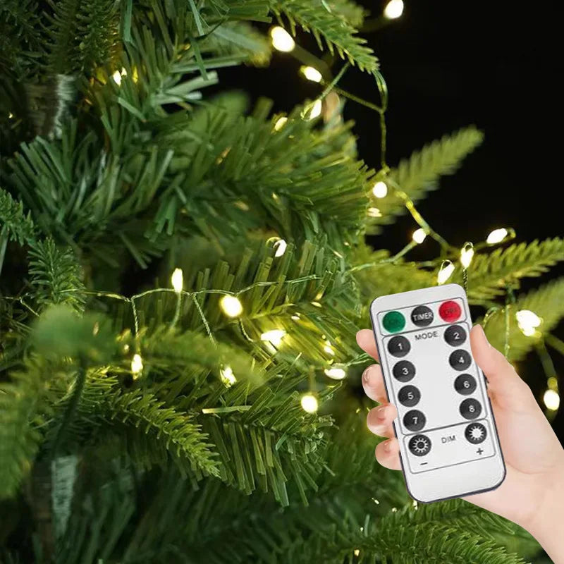 LED Firework String Lights Ignisia | With Remote Control | 30–75 m | 900–2000 LEDs | IP65 Waterproof | For Christmas, Halloween & Celebrations