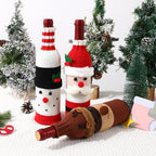 Christmas Wine Bottle Cover Holiday Decoration