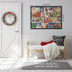 Christmas Advent Calendar Puzzle Game 1000 Pieces