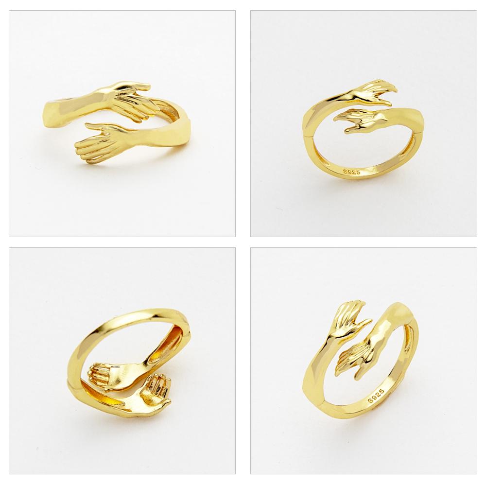 2021 New Pair Hugging Ring