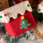 Kerstcadeaudoos met Appelontwerp – Stevige Geschenkverpakking met Feestelijke Vorm