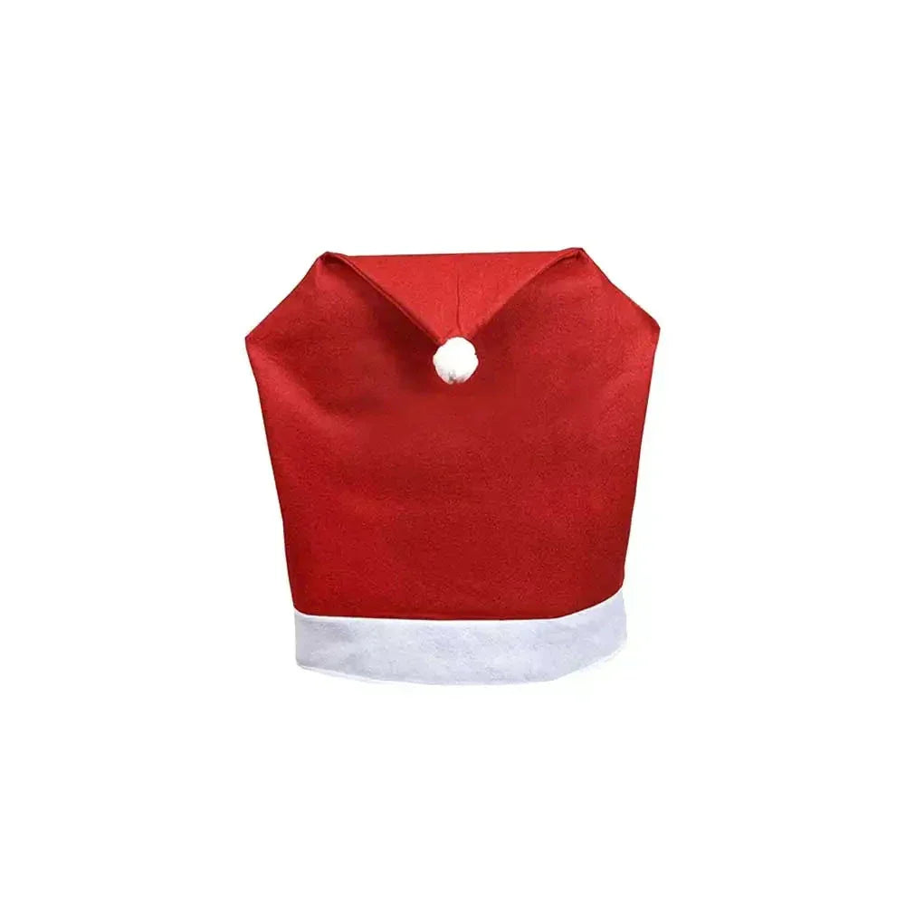 SantaSeat Christmas Chair Covers – Set of Decorative Chair Covers with Santa Design