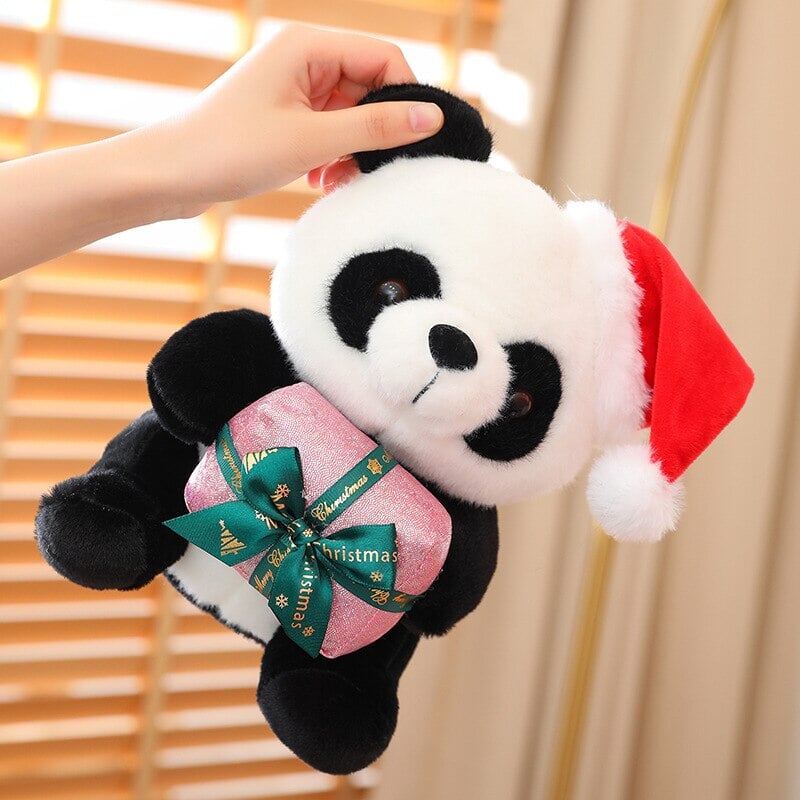 Christmas Santa Panda Plushies