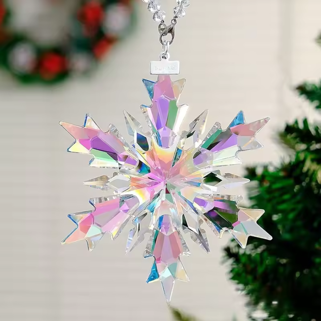 Crystal Ornament | K9 Hanging Decoration for Christmas Tree & Car Rearview | Gift-Ready Packaging