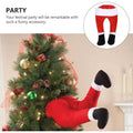 Christmas Decoration | JollyLegs Festive Hanging Ornament | Durable Fabric | Easy Setup