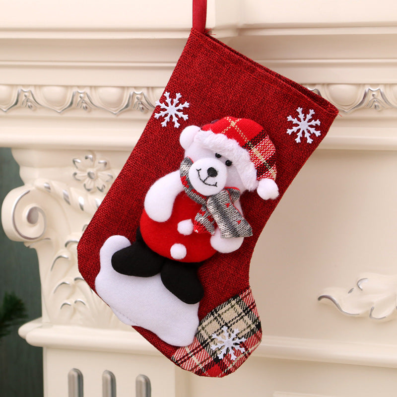 Christmas Stocking gift bag Christmas hanging Stocking