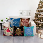 Festive 18-Inch Velvet Pillowcase with Hidden Zipper for Christmas Decoration