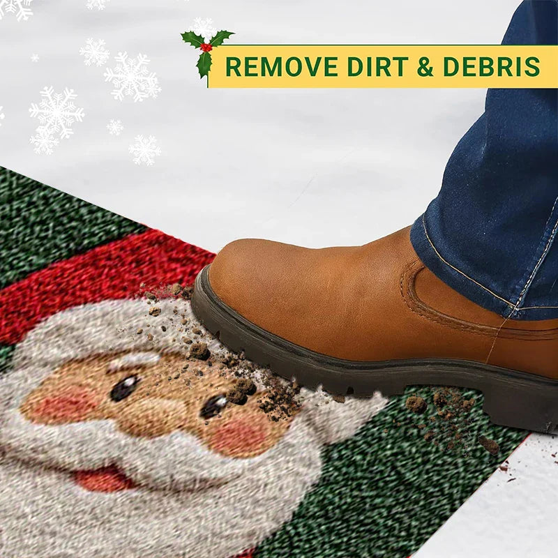 Kerstdeurmat – Duurzame & Vrolijke Welkomstmat voor Binnen en Buiten