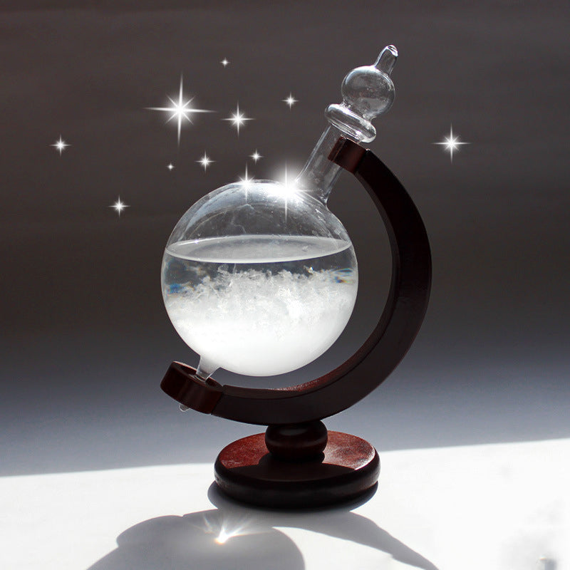 Crystal Earth Weather Bottle Decoration