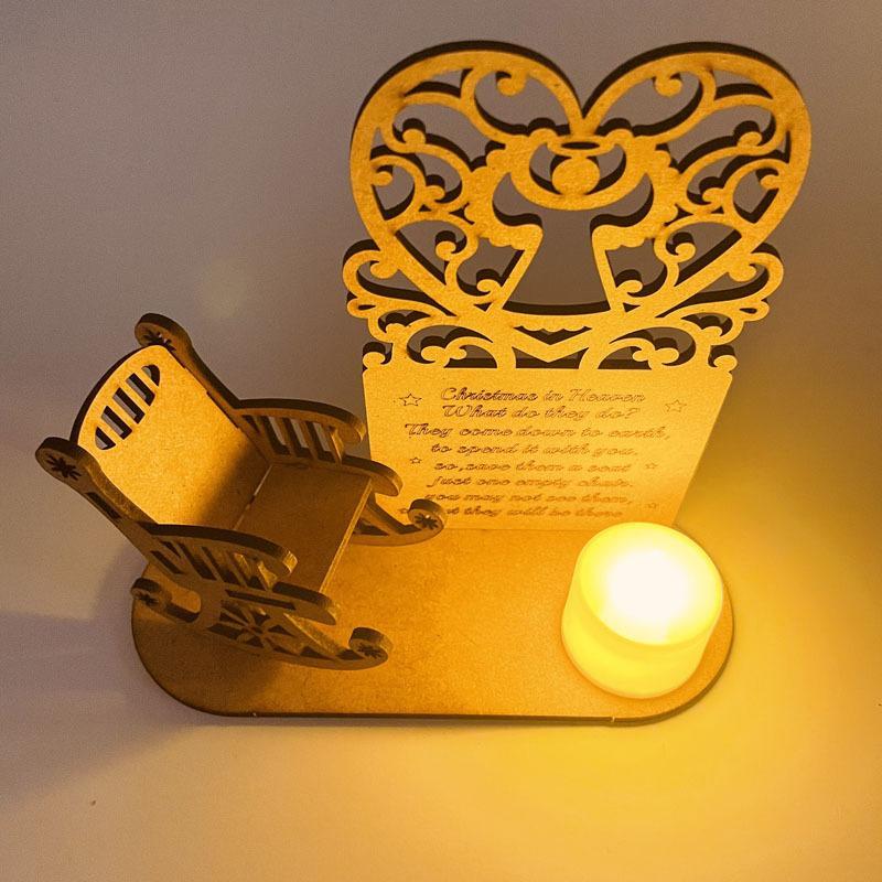 Christmas decoration made of wood