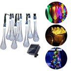LED Water Drop Solar Lights