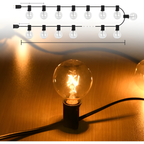 FairyFlicker String Lights - Luxurious Patio Lighting with Waterproof Protection