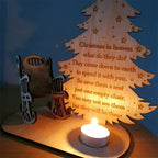 Christmas decoration made of wood