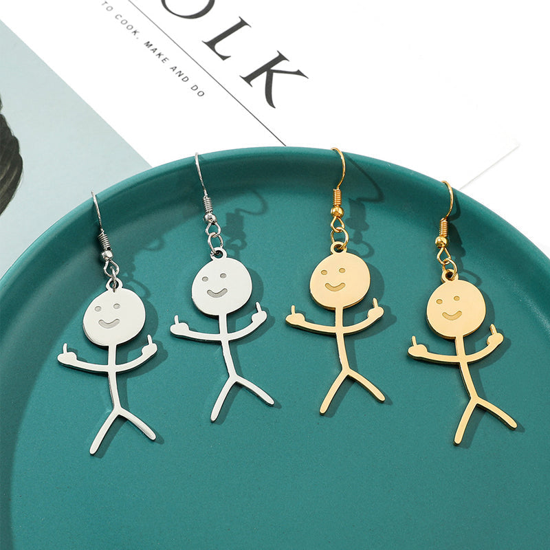 Funny Doodle Earrings