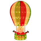 GlowBalloon – Pop-up Christmas Decoration with LED Santa Display