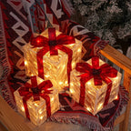 Indoor Light-Up Presents (Set of 3)