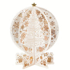 3D Pop-up Christmas Card with Magical Tree Display – Perfect for Christmas Wishes and Festive Decoration